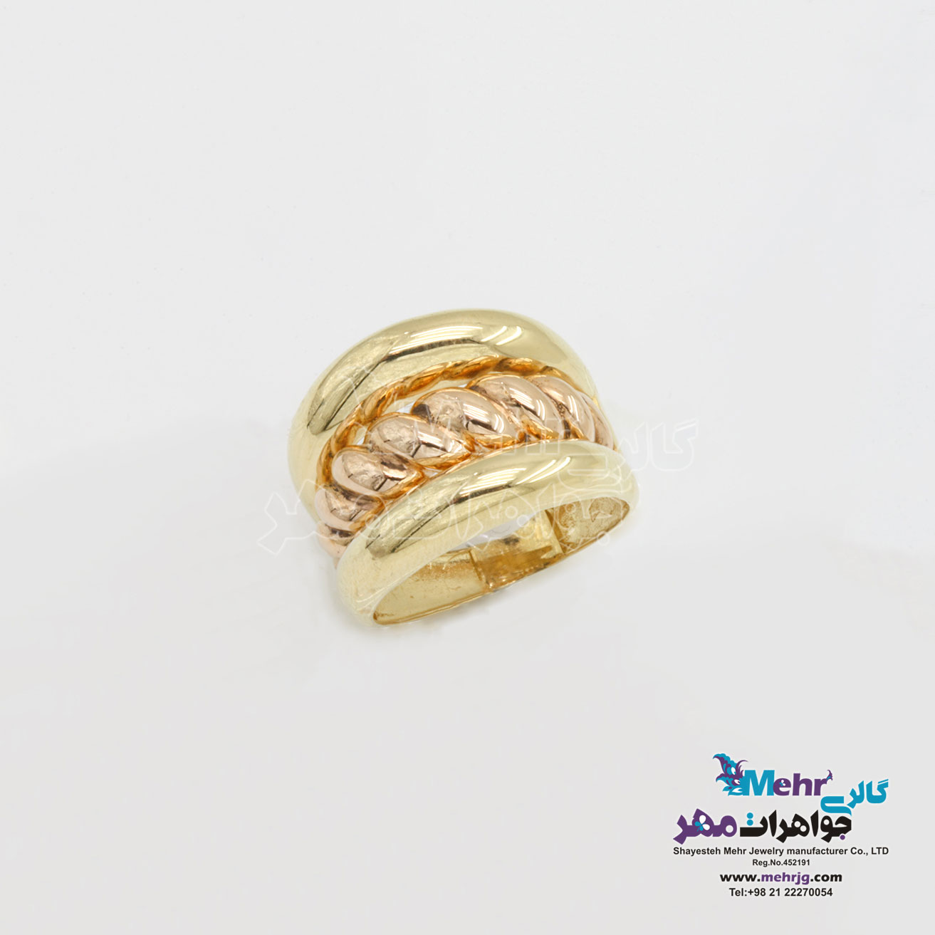 انگشتر طلا - طرح تراش