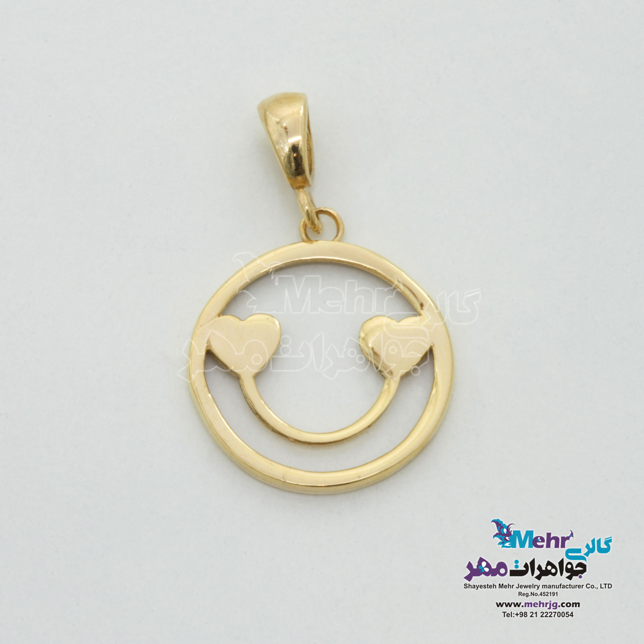 آویز طلا - طرح استیکر