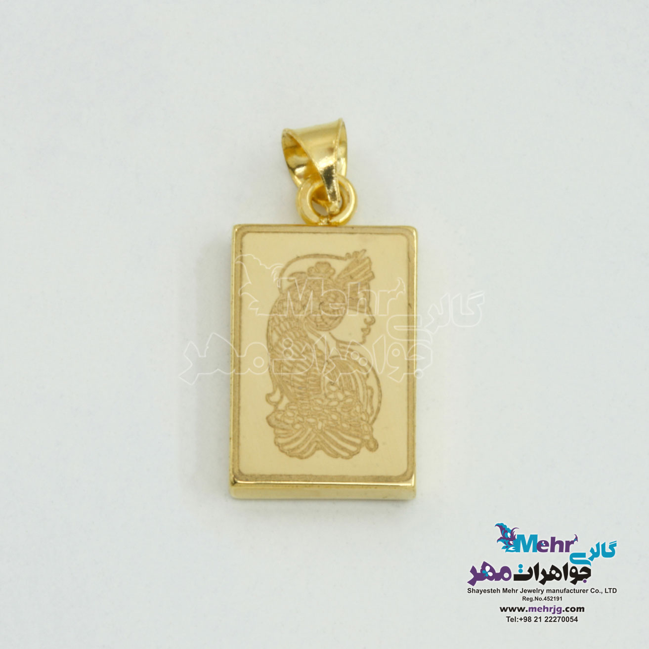آویز طلا - طرح ونوس