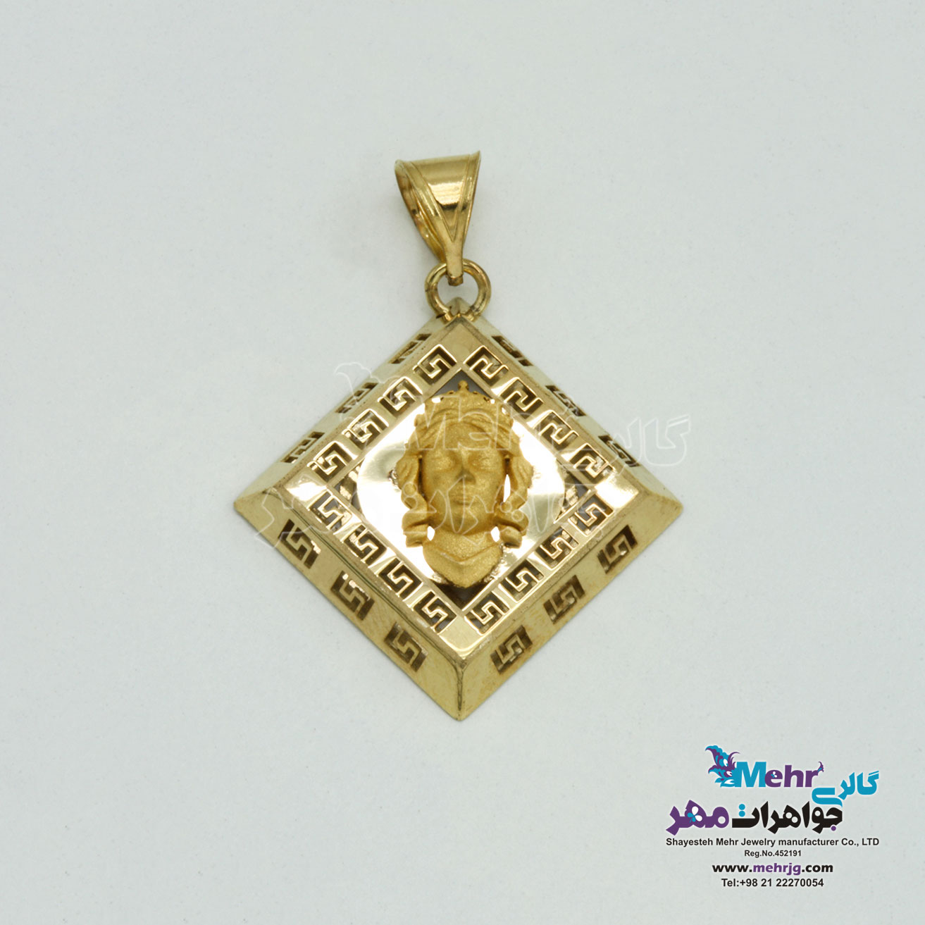 آویز طلا - طرح ورساچه