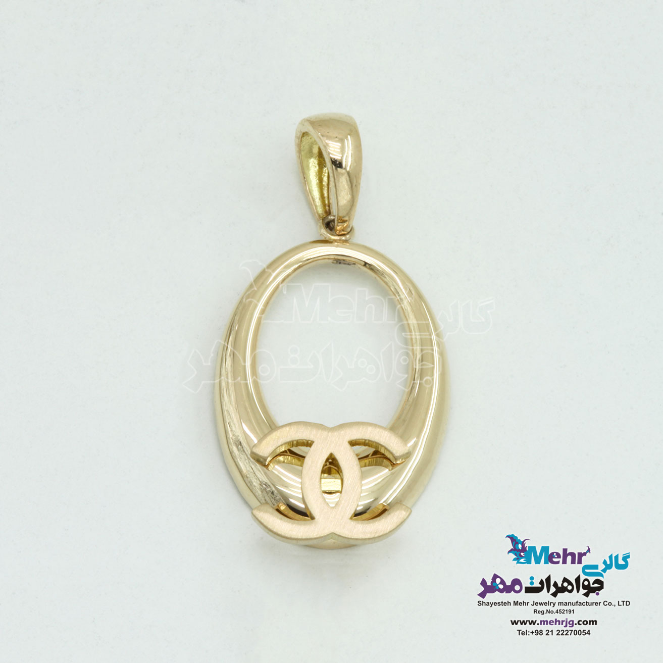 آویز طلا - طرح شنل