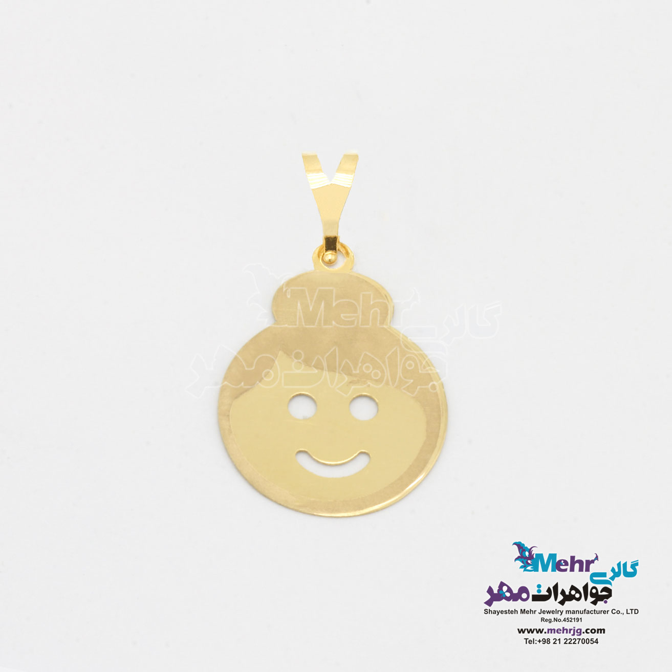 آویز طلا - طرح کودک