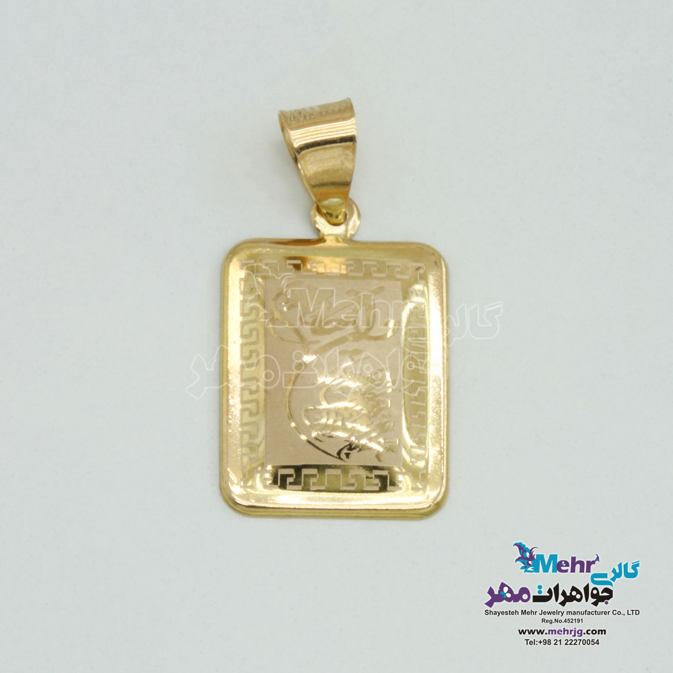 آویز طلا - طرح وانیکاد