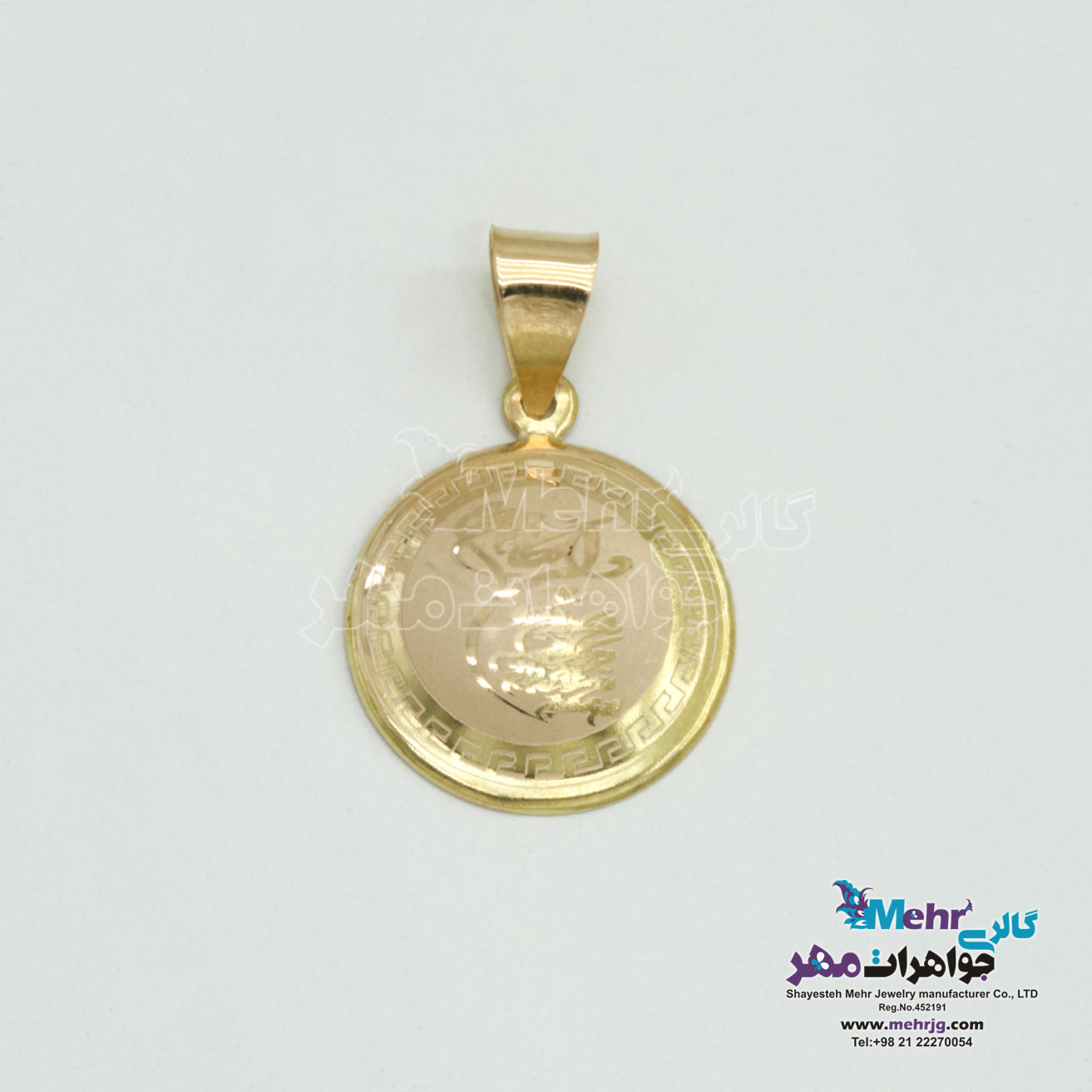 آویز طلا - طرح وانیکاد