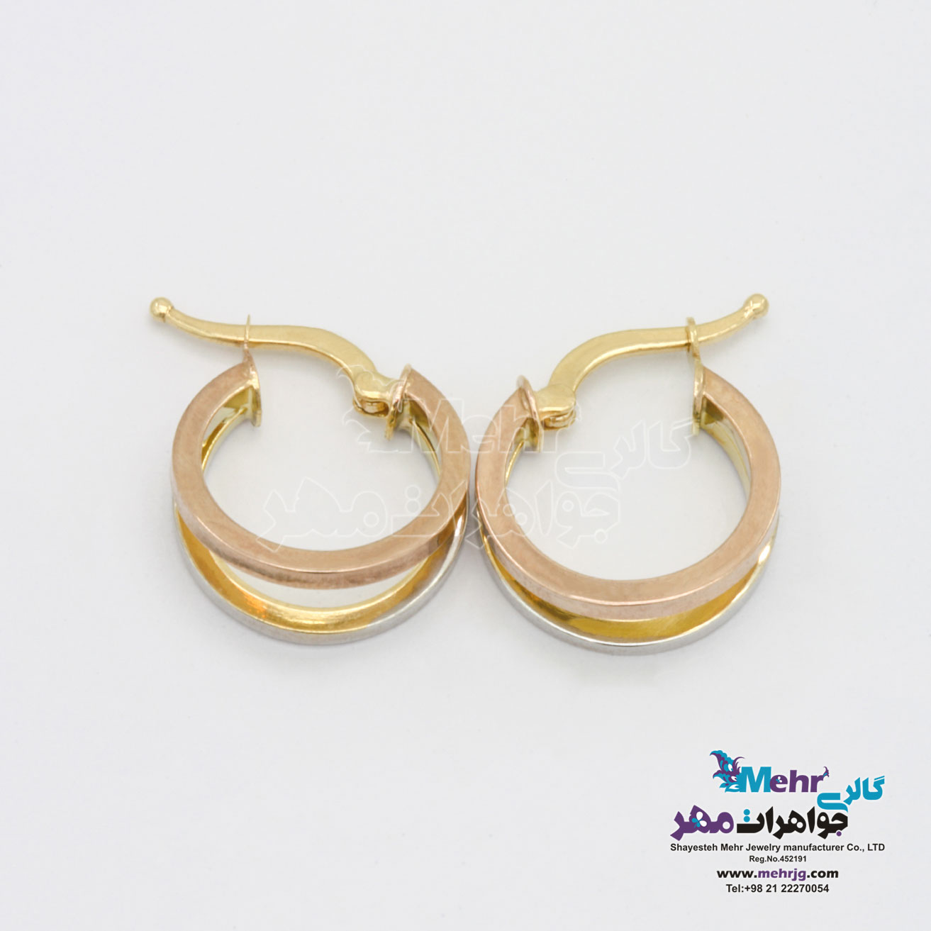 گوشواره طلا - طرح دایانا