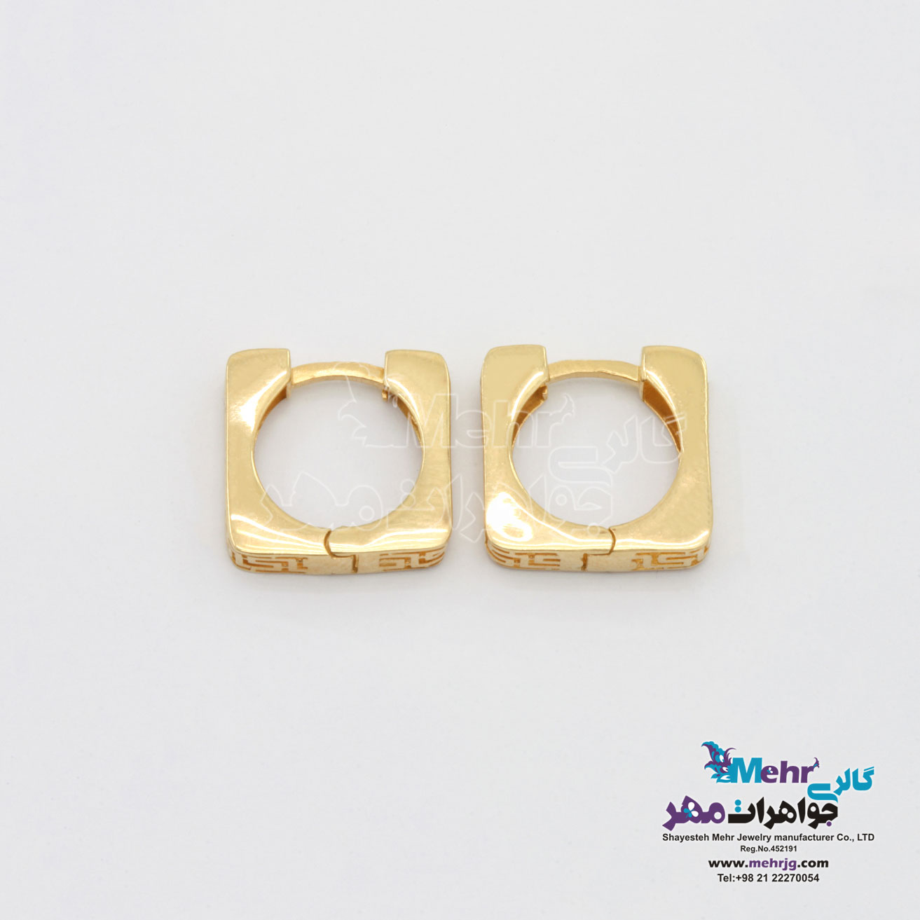 گوشواره طلا - طرح ورساچه