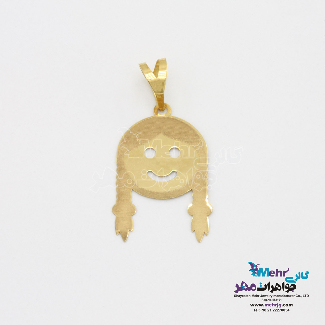 آویز طلا - طرح کودک