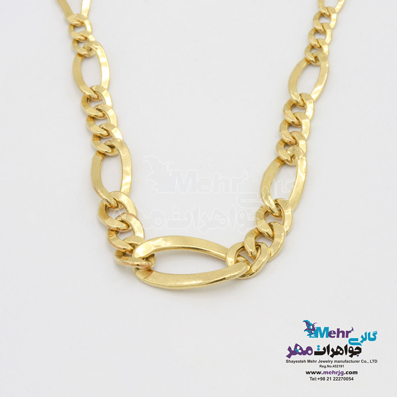 گردنبند طلا - طرح فیگارو کنیک