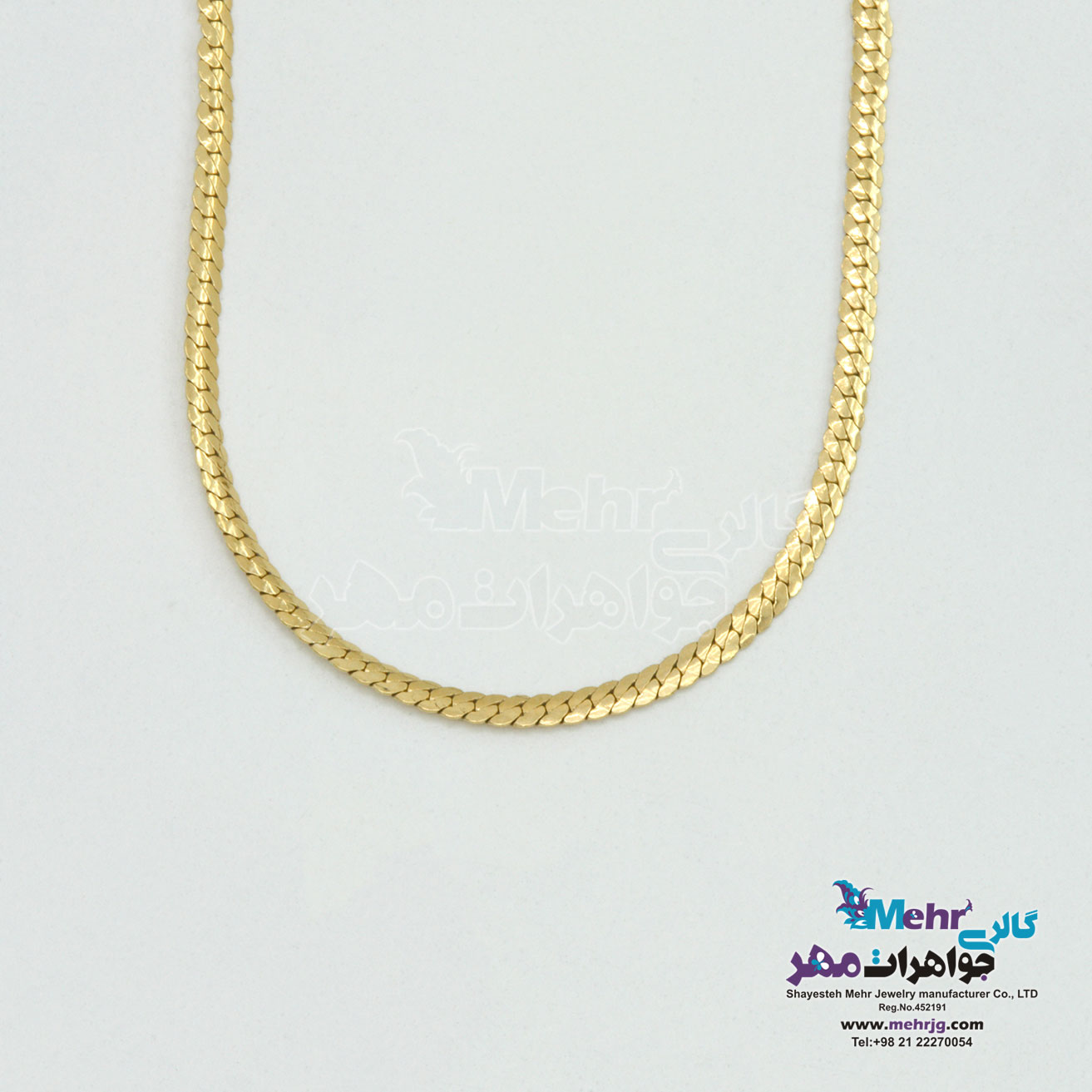 گردنبند طلا - طرح ماری