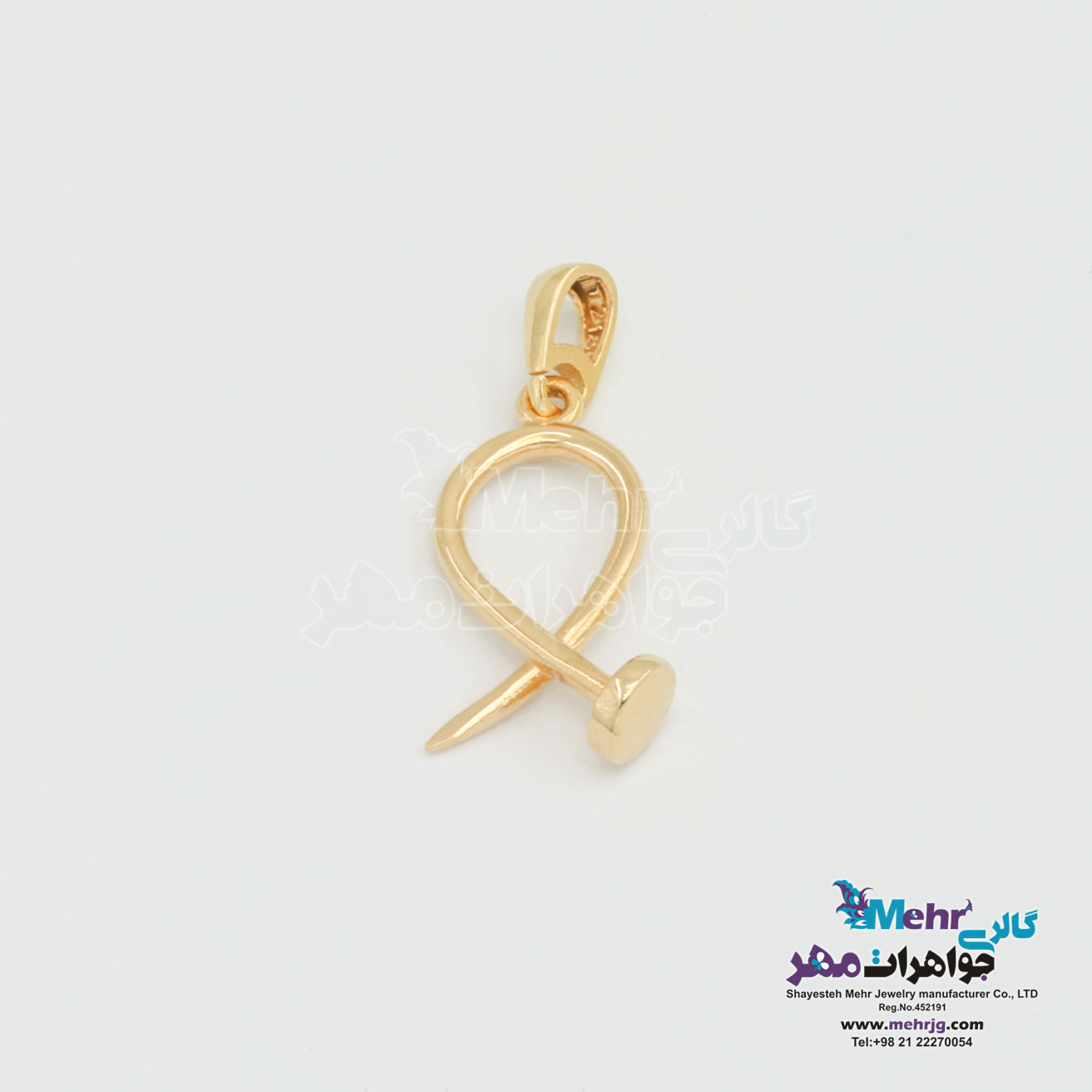 آویز طلا - طرح کارتیه