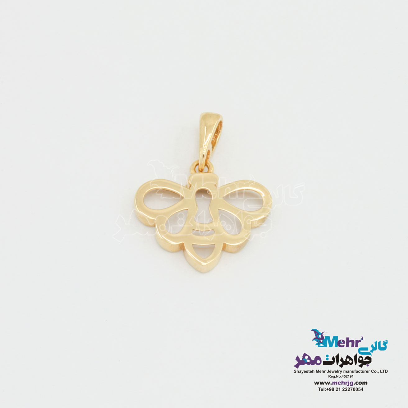 آویز طلا - طرح زنبور