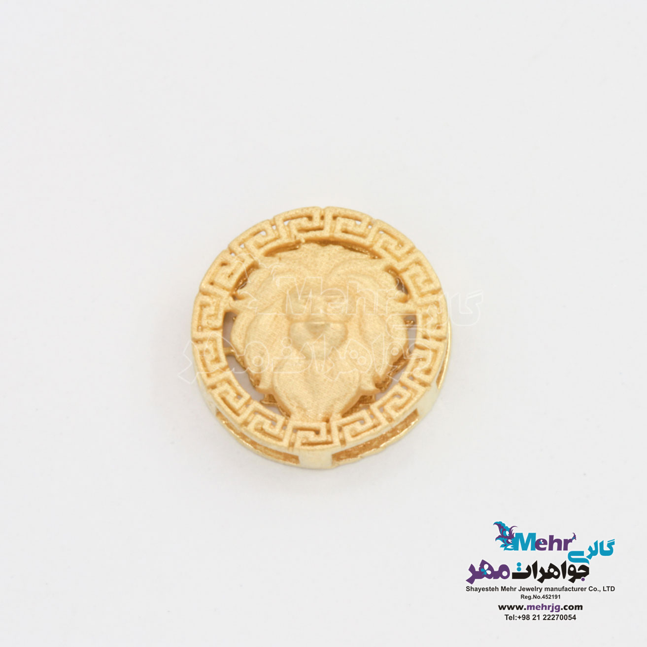 آویز طلا - طرح ماه تولد مرداد