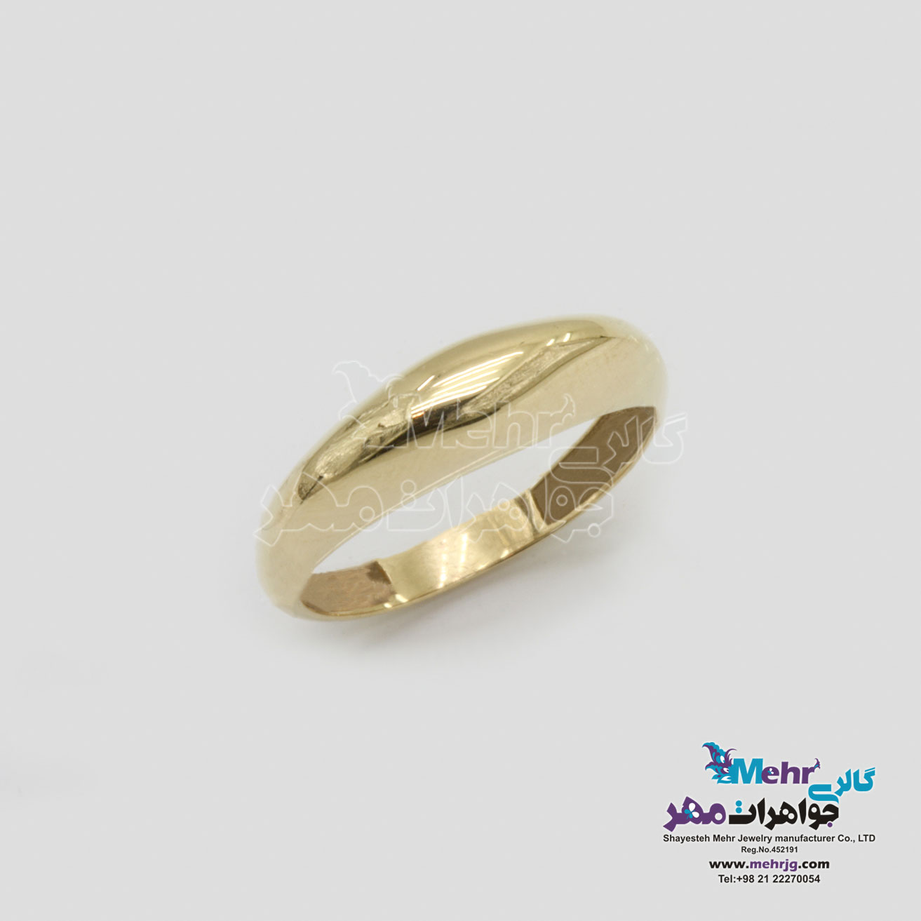 انگشتر طلا - طرح دامله