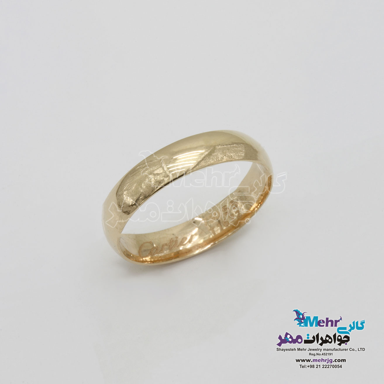 انگشتر طلا - طرح کارتیه