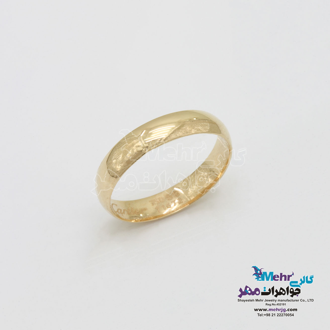 انگشتر طلا - طرح کارتیه