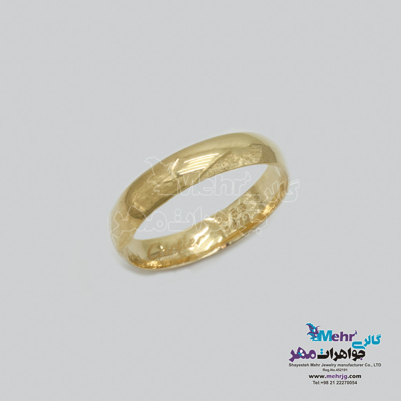 انگشتر طلا - طرح کارتیه
