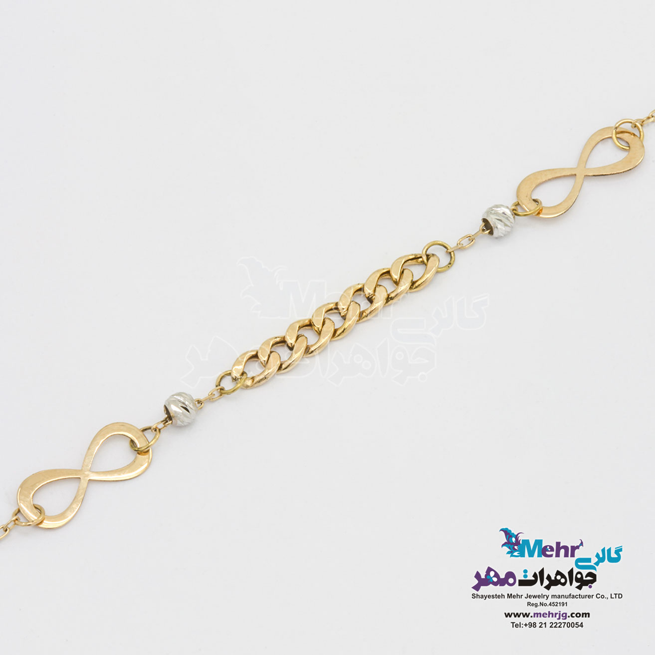 دستبند طلا - طرح کارتیه
