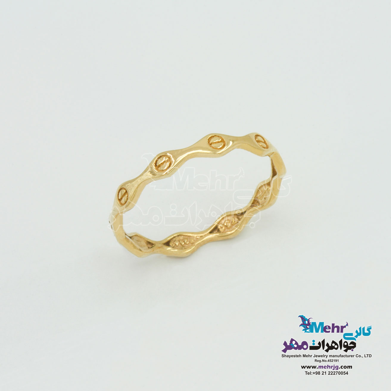 انگشتر طلا - طرح کارتیه