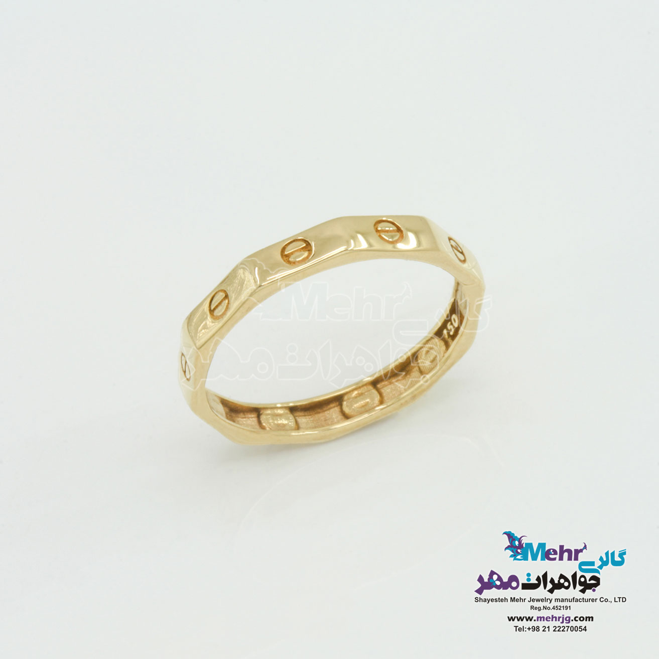 انگشتر طلا - طرح کارتیه