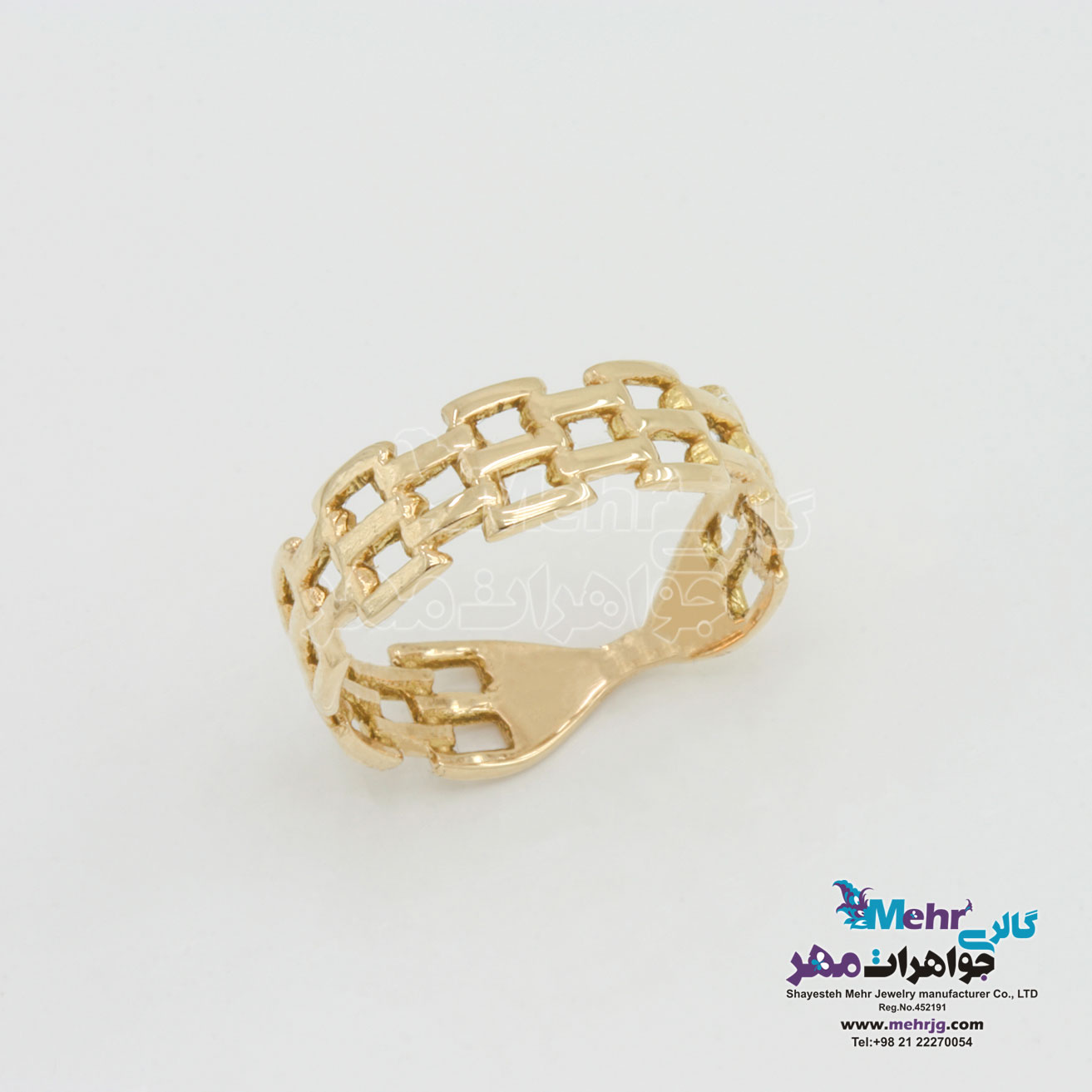 انگشتر طلا - طرح رولکس