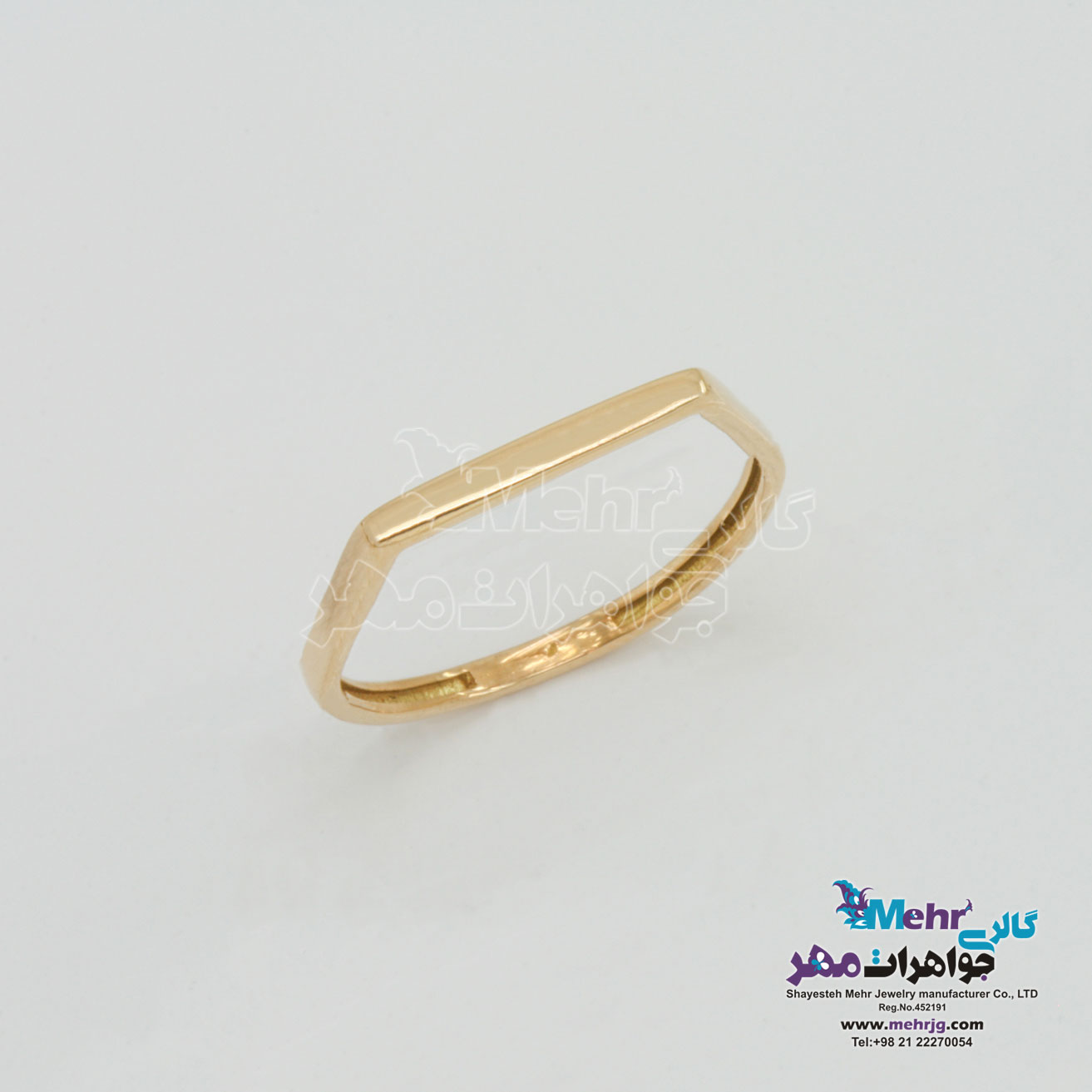 انگشتر طلا - طرح رینگ