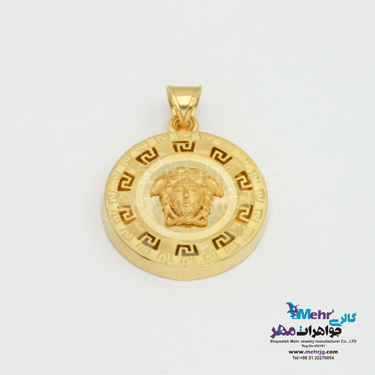 آویز طلا - طرح ورساچه