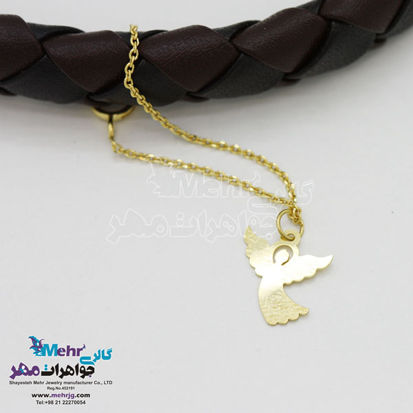 آویز ساعت طلا - طرح فرشته