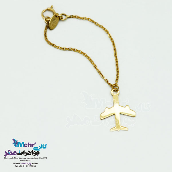 آویز ساعت طلا - طرح مشاغل
