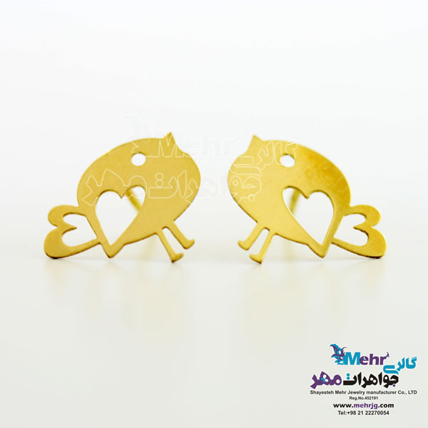 گوشواره طلا - طرح جوجه