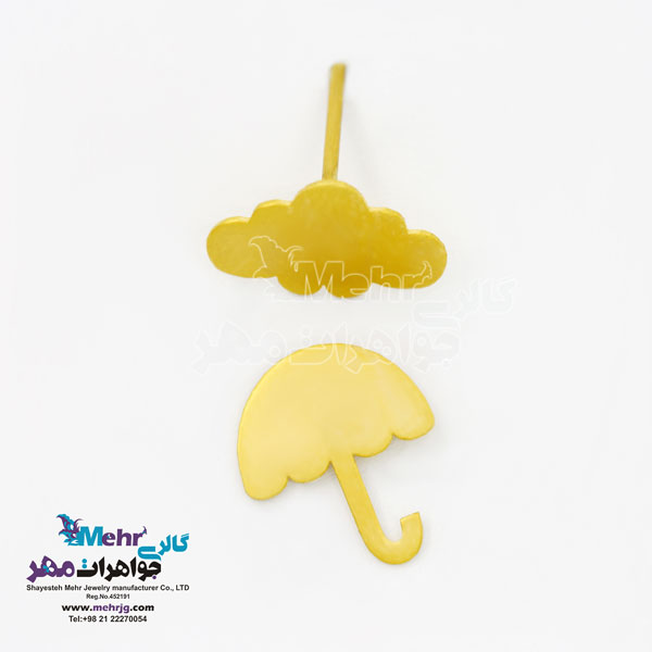 گوشواره طلا - طرح فانتزی