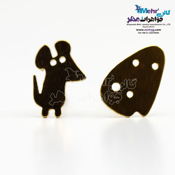 گوشواره طلا - طرح فانتزی