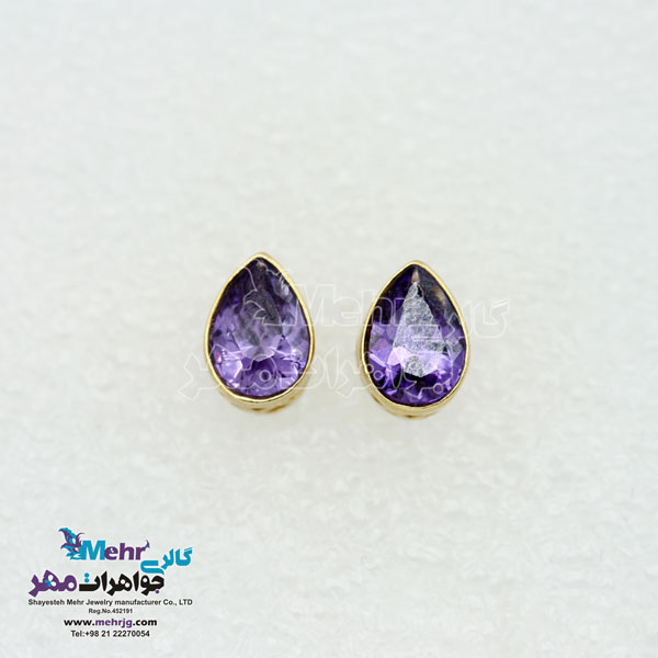 گوشواره طلا - طرح اشک