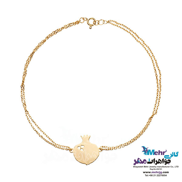 پابند طلا - طرح انار