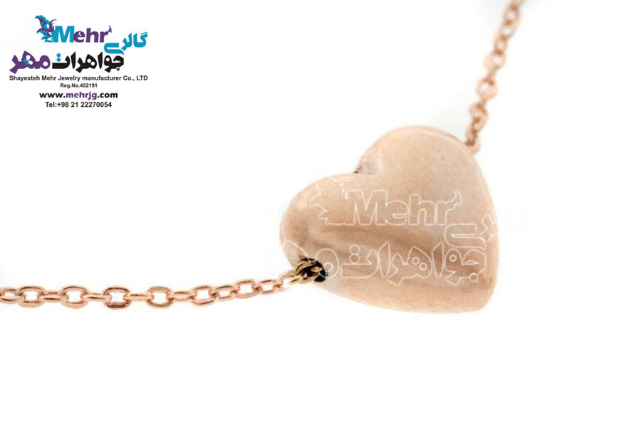 پابند طلا - طرح قلب