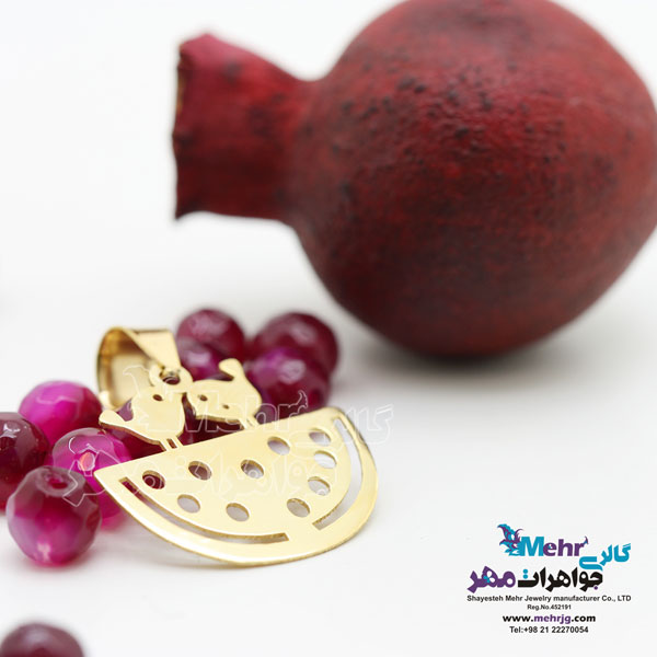 آویز طلا - طرح جوجه