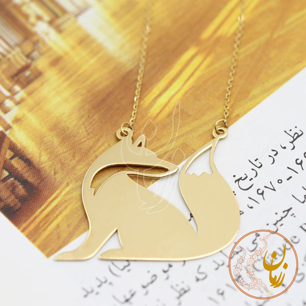 گردنبند طلا - طرح حیوانات