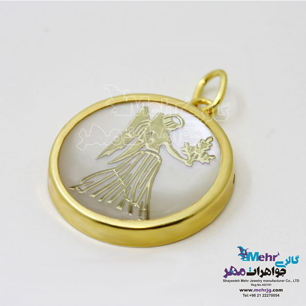 آویز طلا - ماه تولد شهریور