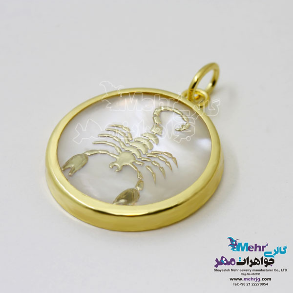 آویز طلا - ماه تولد آبان