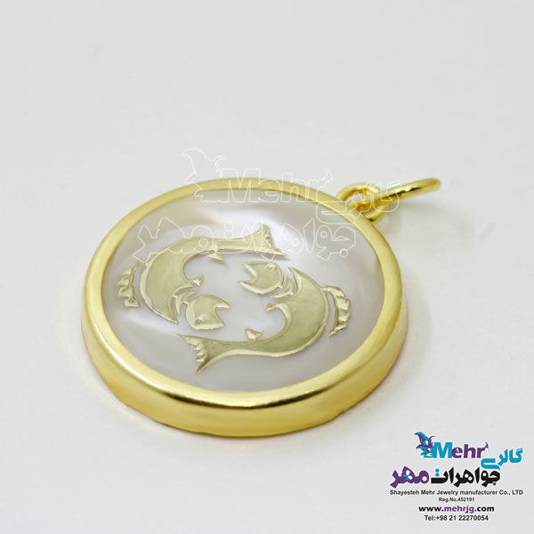 آویز طلا - ماه تولد اسفند