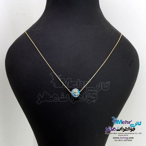 گردنبند طلا - طرح ساکورا