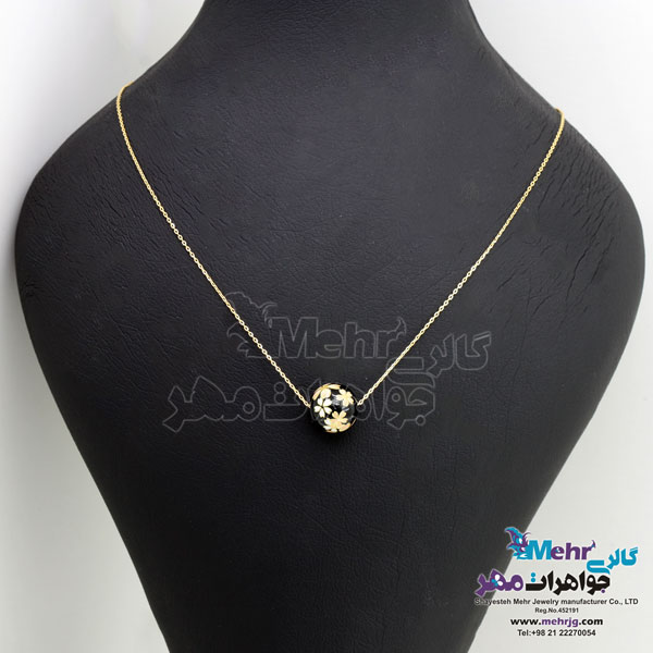 گردنبند طلا - طرح ساکورا