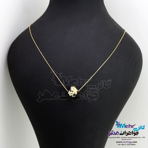 گردنبند طلا - طرح ساکورا