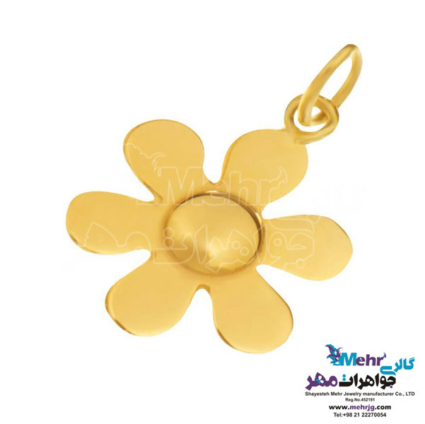 آویز طلا - طرح گل یاسمن