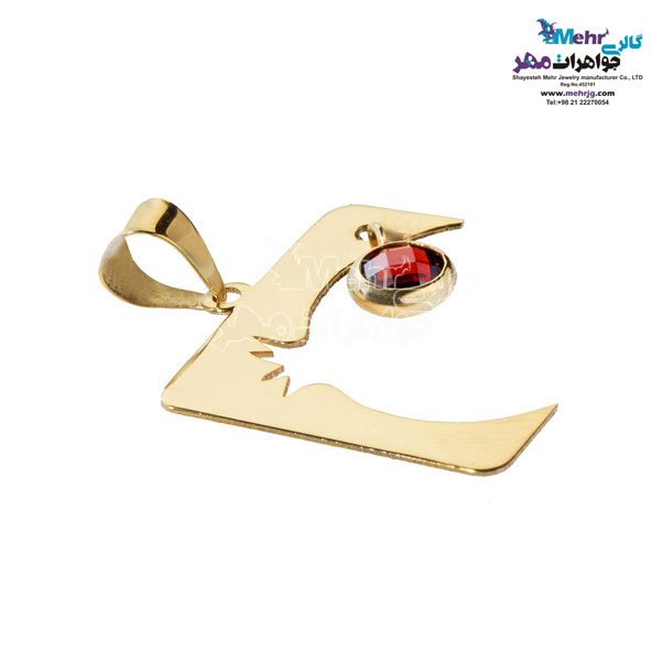آویز طلا - طرح انار