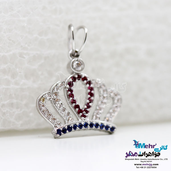 آویز طلا - طرح تاج