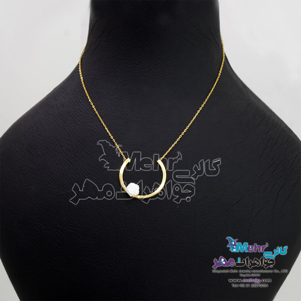 گردنبند طلا - طرح هندسی