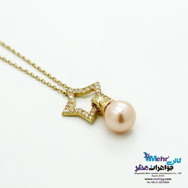 گردنبند طلا - طرح ستاره