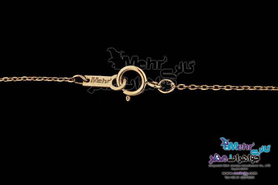 گردنبند طلا - طرح قلب
