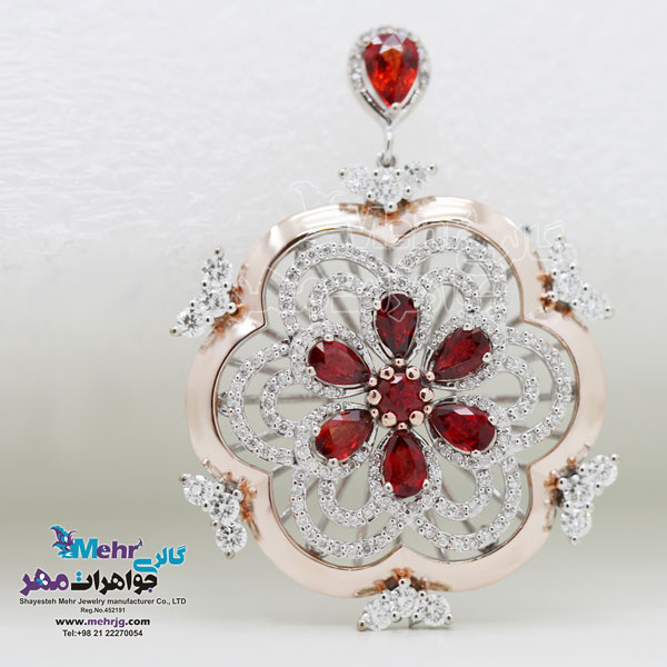 آویز جواهر - طرح یاقوت نشان