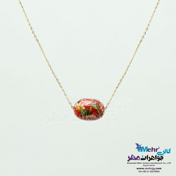 گردنبند طلا - طرح ساکورا